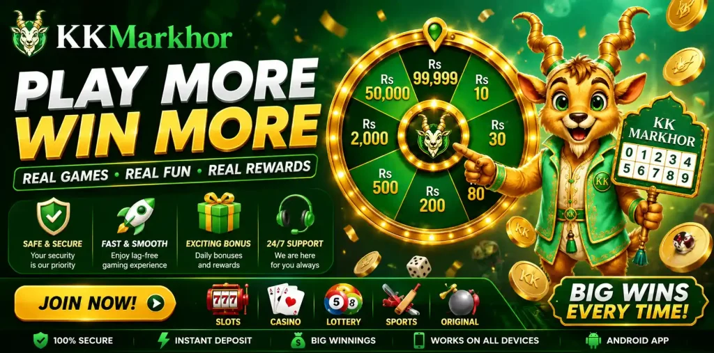 KKmarkhor Game APK Download 2026 Start Earning Fast Today