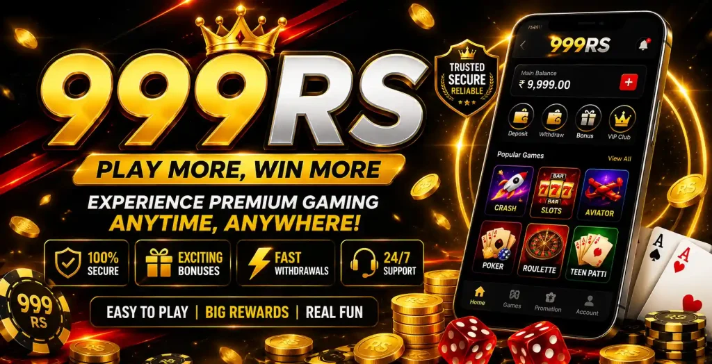 999RS Game APK Download (Real Earning App) in Pakistan 2026