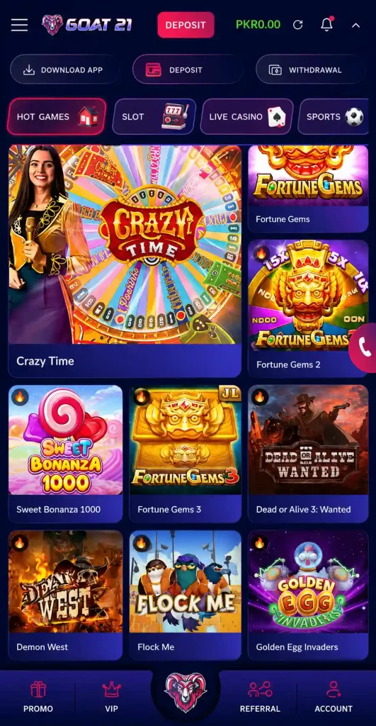 Gota21 Game New Gaming Platform Free For Android Users