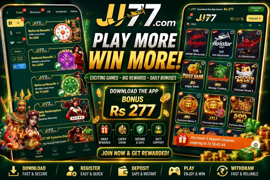 JJ77 Game New 2026 Earning Game Download Free For Android