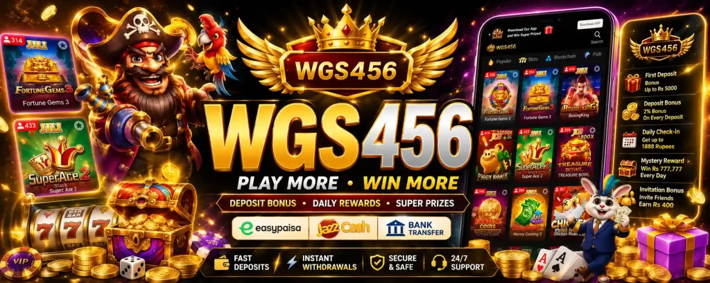 Wgs456 Game Download (online earning) for New Players in Pakistan