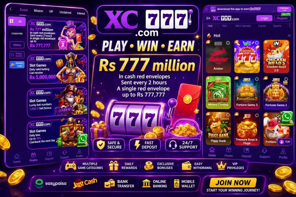 XC777 Game Download New Earning App Free 4 Pakistani Users